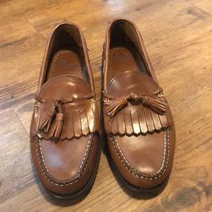 Allen Edmonds brown leather dress shoes